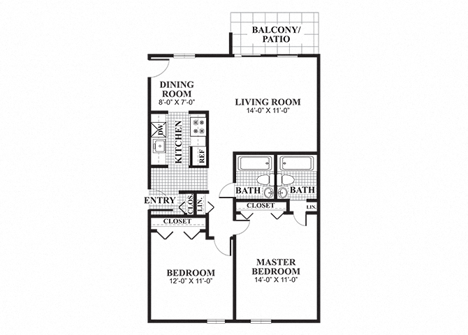 Suite A Floorplan