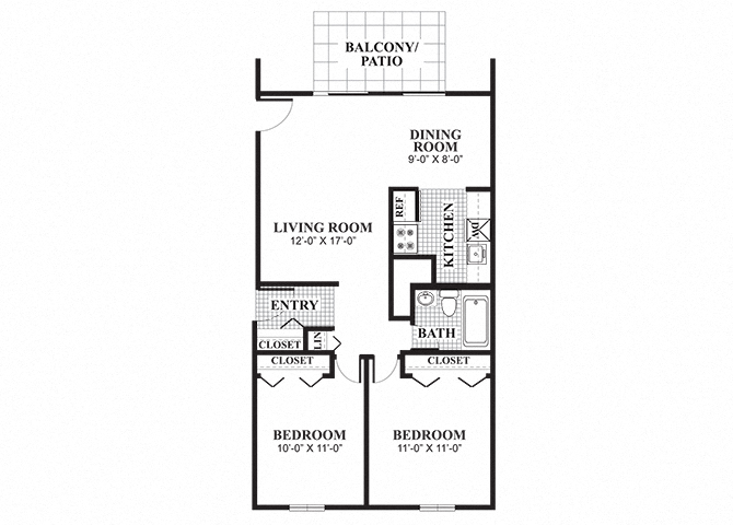 Suite A Floorplan