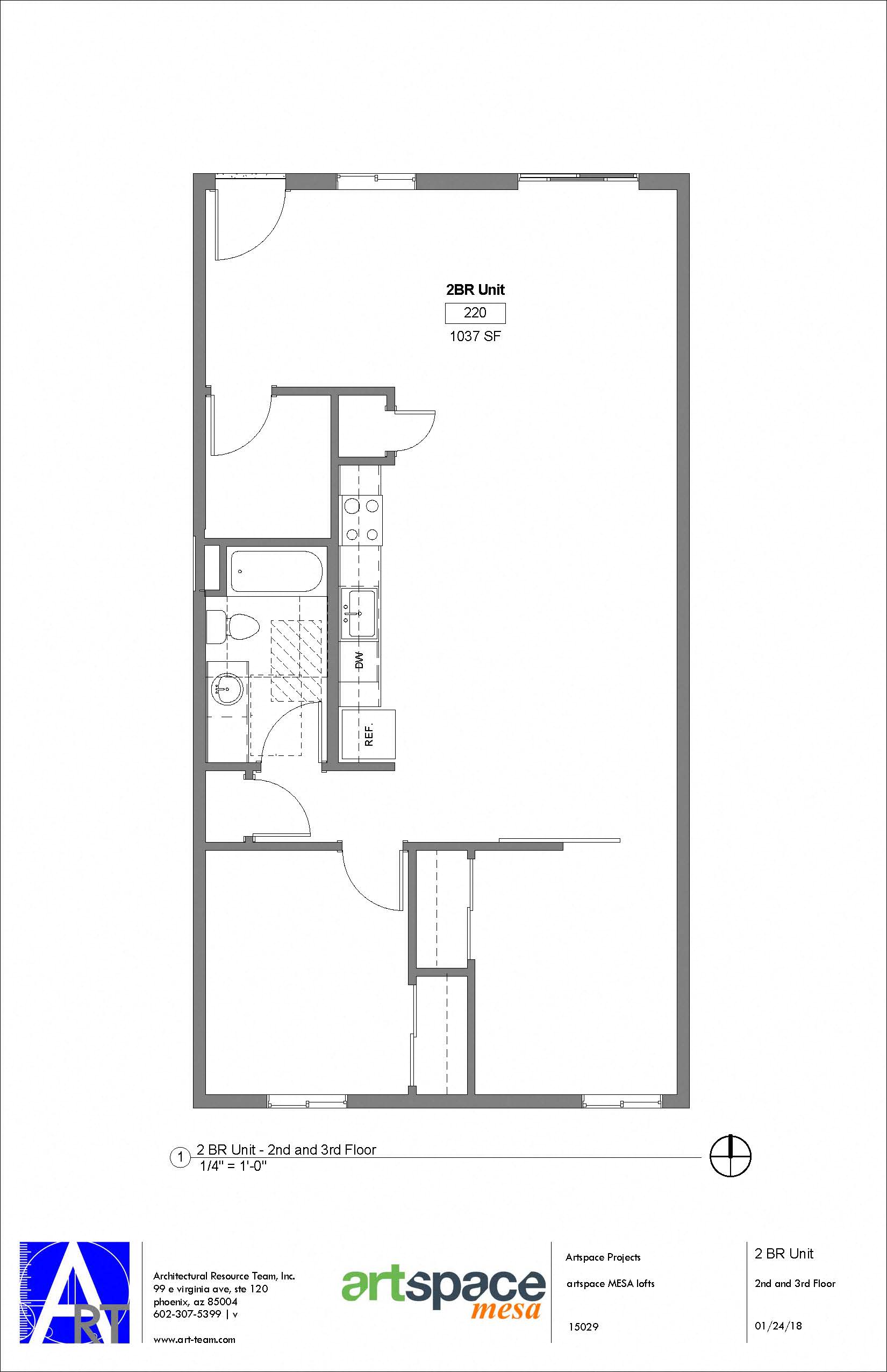 Suite A Floorplan