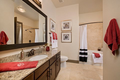 Bathroom in Model unit