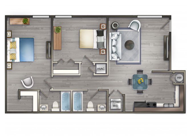 Floor Plans of Portofino in Mobile, AL