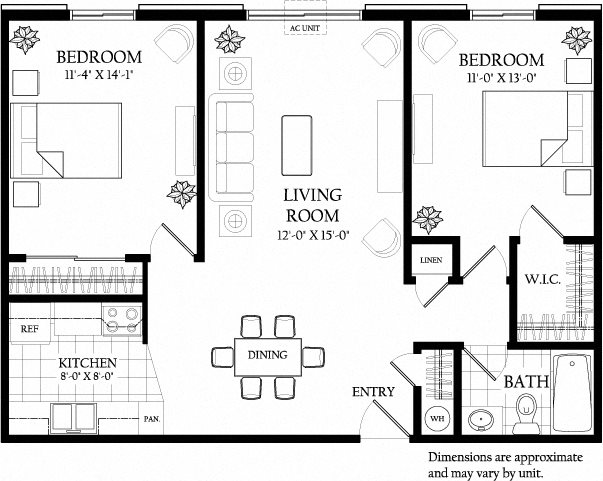 Floor Plans Of Applecrest Apartments In Menomonee Falls Wi Floor Plans Of Applecrest Apartments In Menomonee Falls Wi