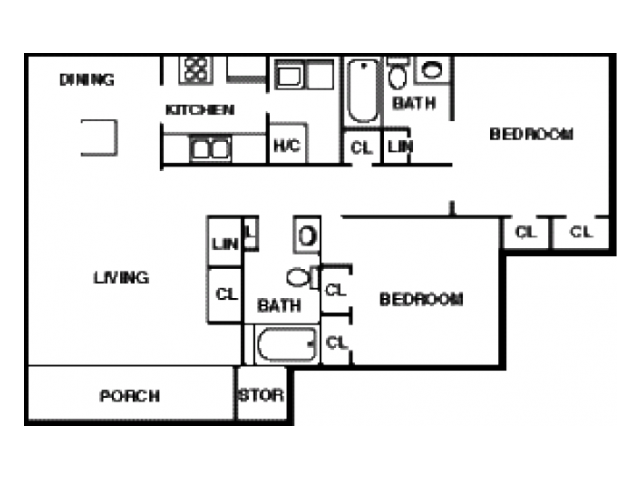 Floor Plans of Livingston Oaks in Birmingham, AL