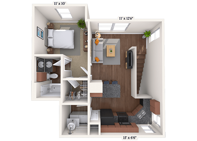 Tortuga floor plan