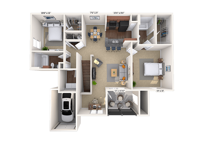 Bahamas floor plan