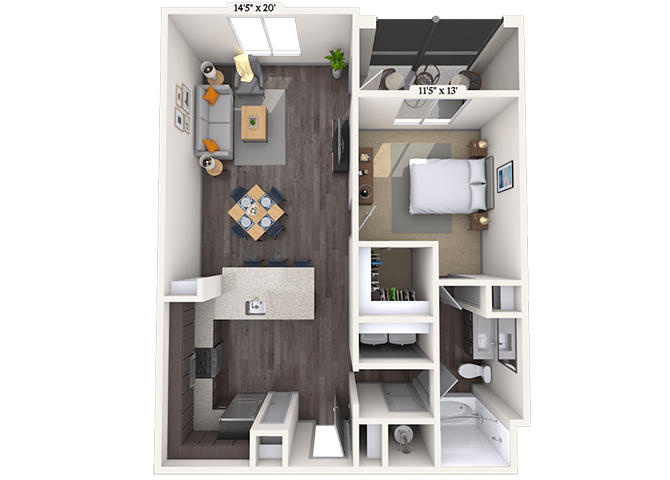 Market II floor plan