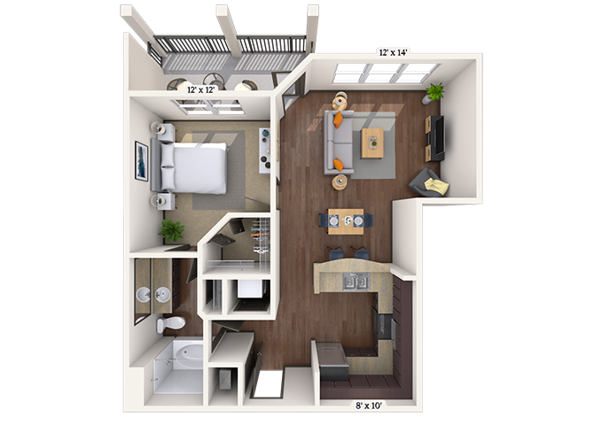 Gilmore floor plan