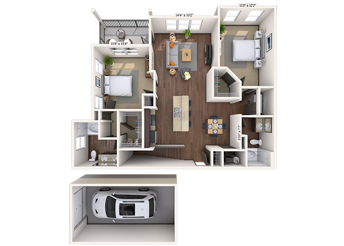 Hampton floor plan