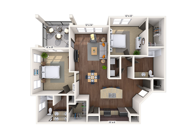 Hunter floor plan