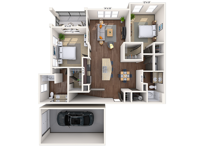Jordan floor plan