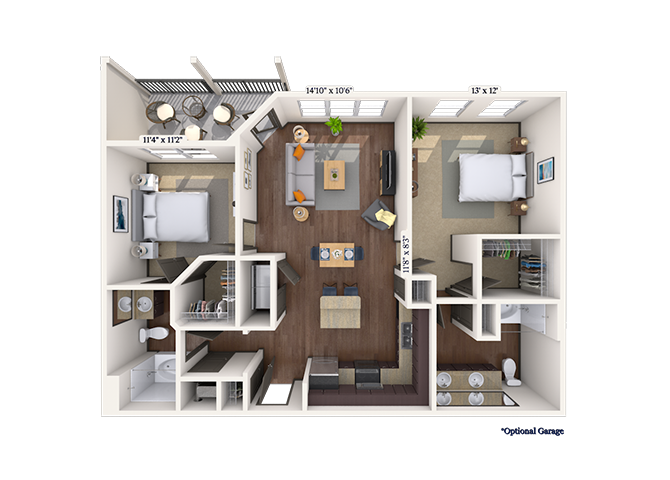 Lafeyette floor plan