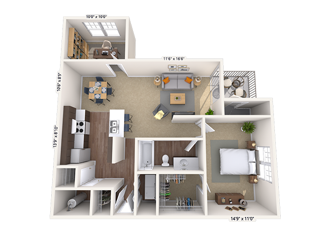 Orient floor plan