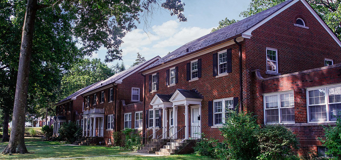 West Point Family Homes Biddle Loop neighborhood streetscape