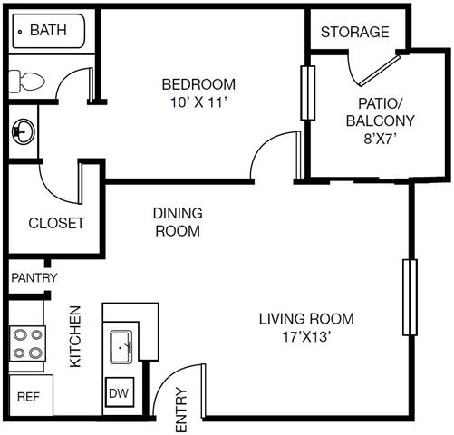 A1  Acacia floor plan