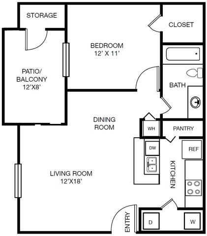 A2  Magnolia floor plan