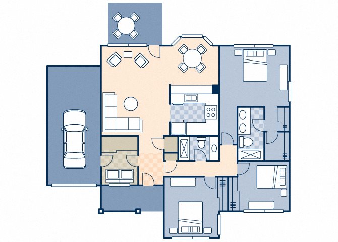 Floor Plans | Fort Carson Family Homes | Rental Homes in Fort Carson, CO