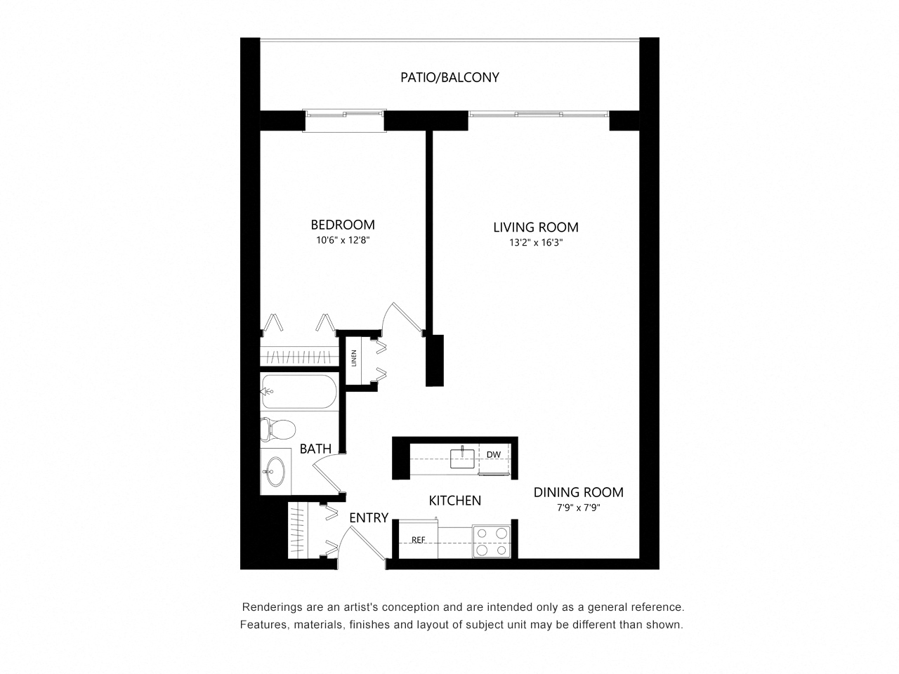 One Bedroom (M)