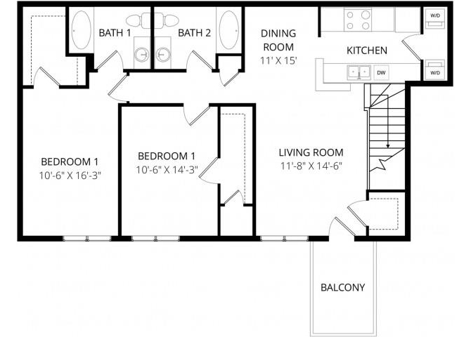 Amethyst floor plan