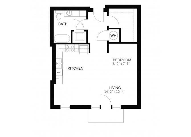 Pony Express floor plan