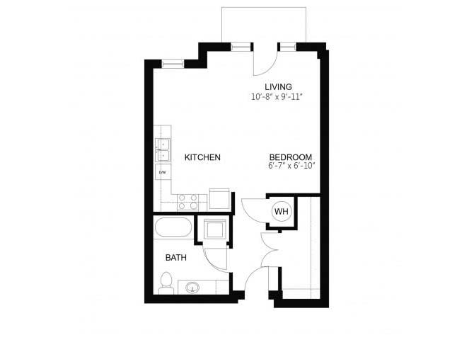 Portland Rose floor plan