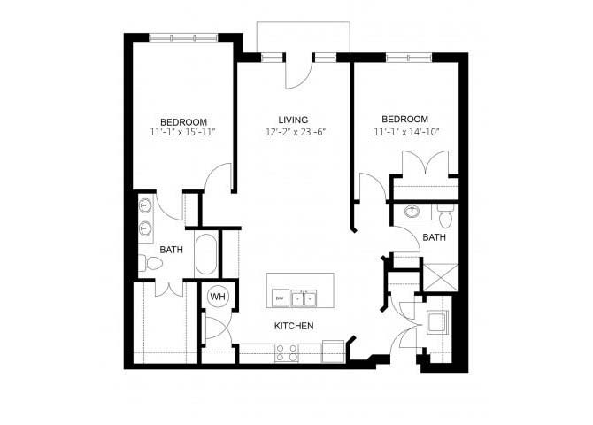 Red River floor plan
