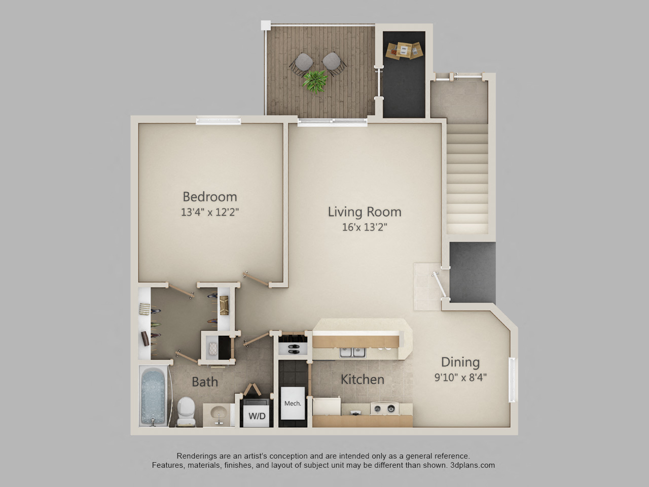 Floor Plans of Sunblest Apartments in Fishers, IN