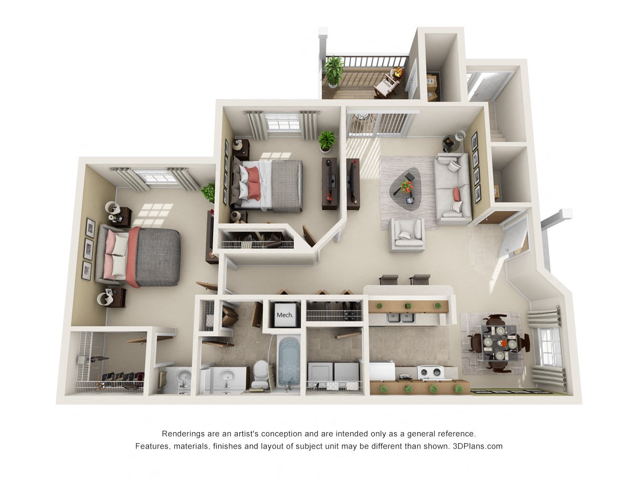 Floor Plans Of Sunlake Apartments In Fishers