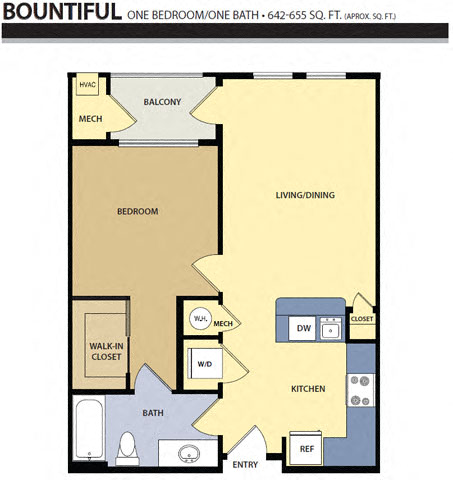 Suite A Floorplan