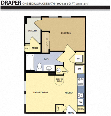 Suite A Floorplan