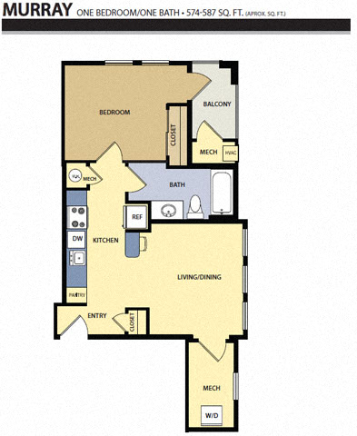 Suite A Floorplan