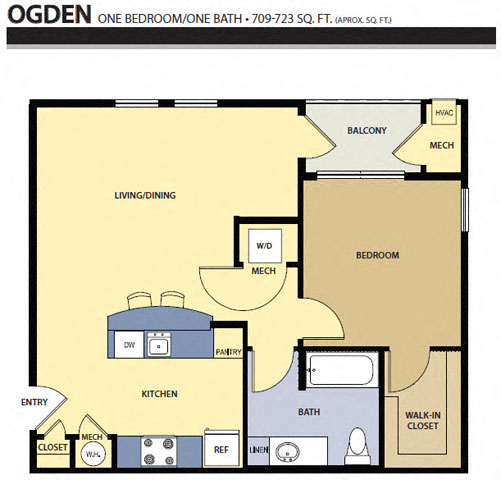 Suite A Floorplan