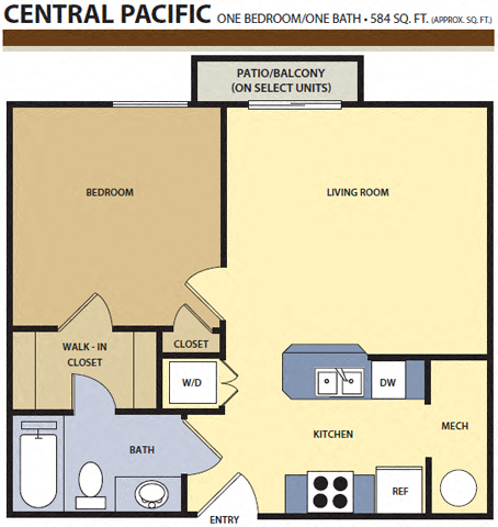 Suite A Floorplan