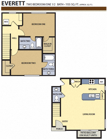 Suite A Floorplan