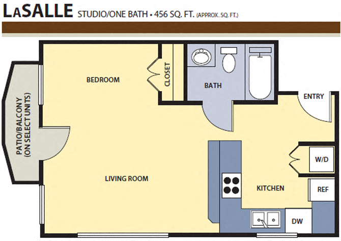 Suite A Floorplan