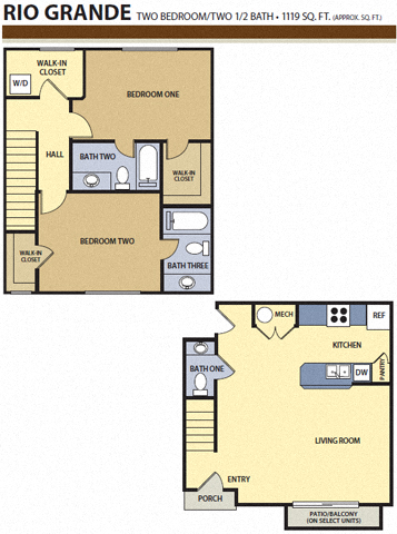 Suite A Floorplan