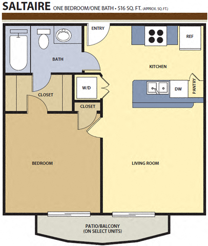Suite A Floorplan