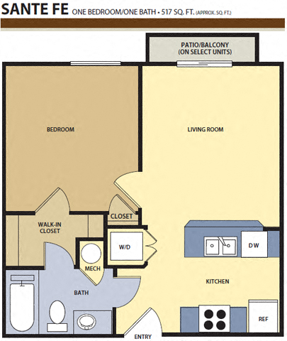 Suite A Floorplan