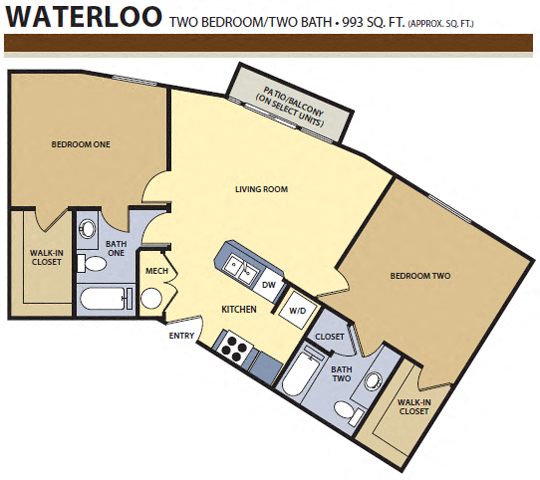 Suite A Floorplan