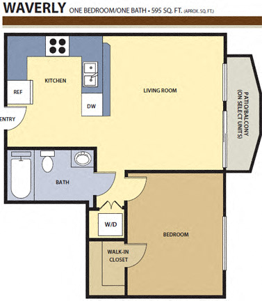 Suite A Floorplan