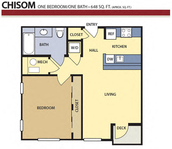 Suite A Floorplan
