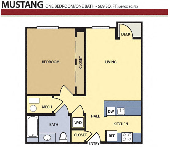 Suite A Floorplan