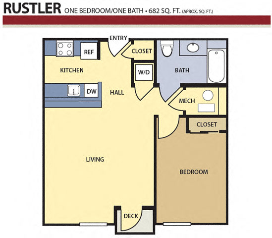 Suite A Floorplan