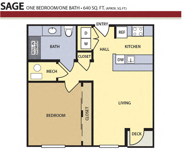 Suite A Floorplan