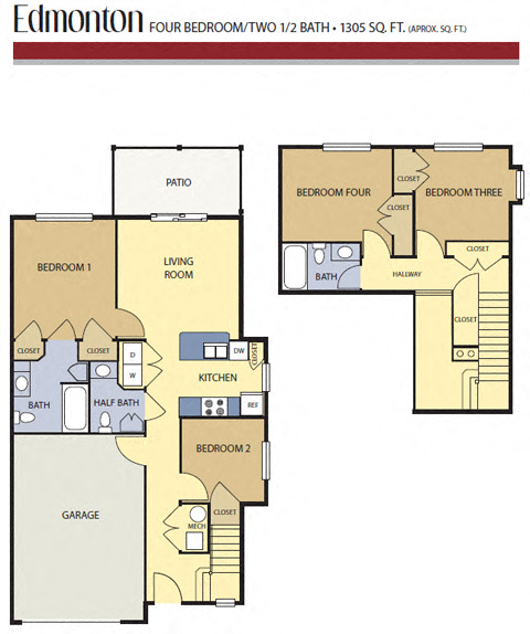 Suite A Floorplan