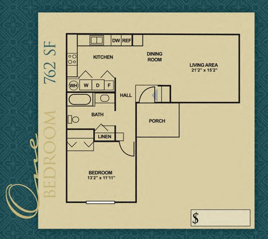 Floor Plans Of Cottages Anderson Apartments In Floor Plans Of Cottages Anderson, 1 Bedroom Guest House Floor Plans