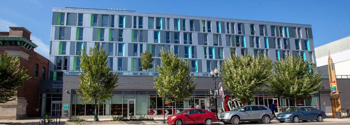 Town Hall Apts - Exterior