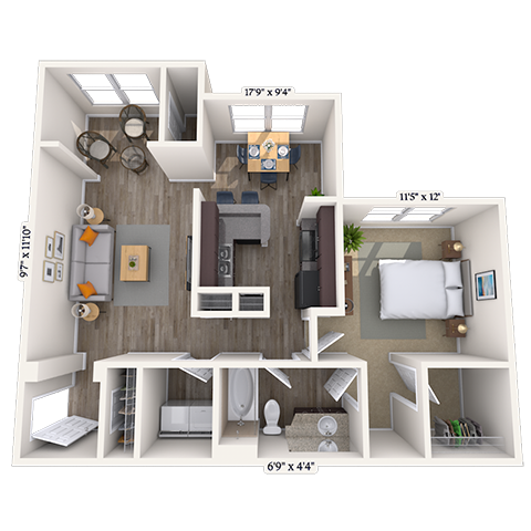 11D floor plan