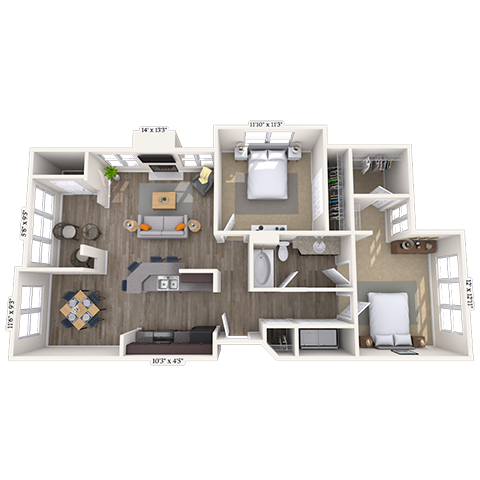 21A floor plan
