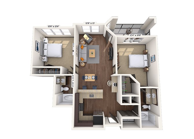 Bungalow floor plan