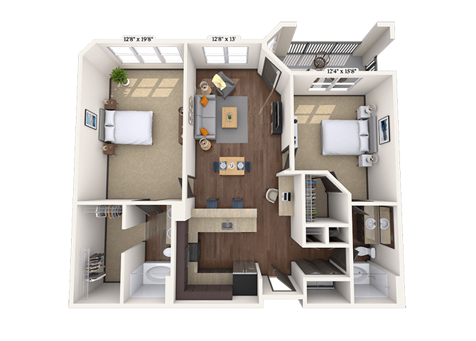 Chalet floor plan